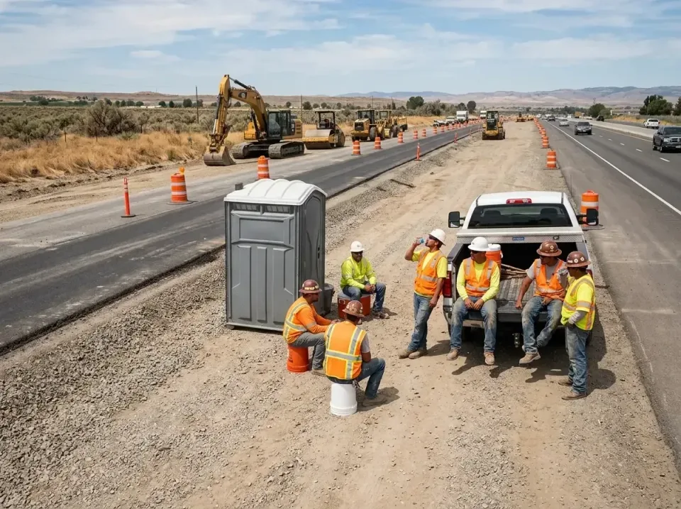 highway-road-construction-crew-007 — frequently asked questions, Porta Potty and Restroom Rentals in Tchula, MS